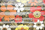 1970s Floral Vintage Wallpaper