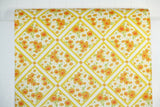 1970s Floral Vintage Wallpaper