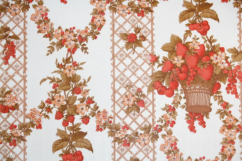 1970s Kitchen Vintage Wallpaper