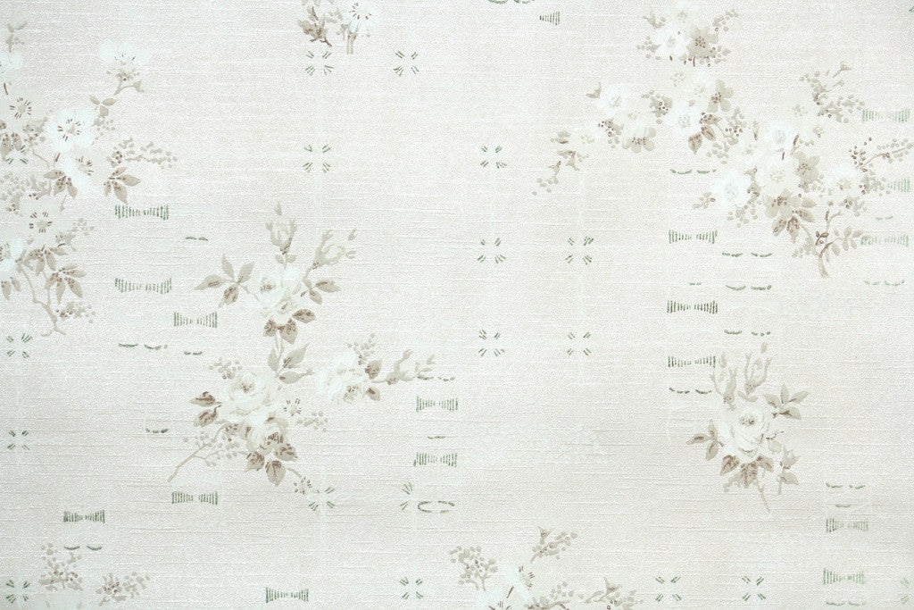 1950s Floral Vintage Wallpaper