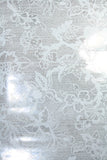 1970s Floral Mylar Vintage Wallpaper