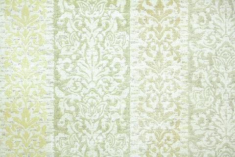 1970s Damask Stripe Vintage Wallpaper
