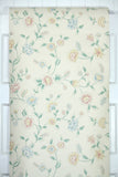 1980s Floral Vintage Wallpaper