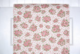 1970s Floral Vintage Wallpaper