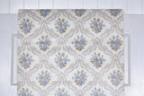 1970s Floral Vintage Wallpaper