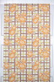 1970s Floral Vintage Wallpaper