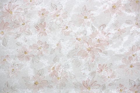1970s Floral Vintage Wallpaper