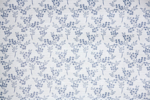 1980s Floral Vintage Wallpaper
