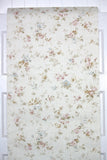 1980s Floral Vintage Wallpaper