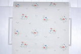 1980s Floral Vintage Wallpaper