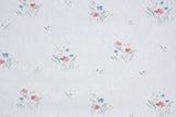 1980s Floral Vintage Wallpaper