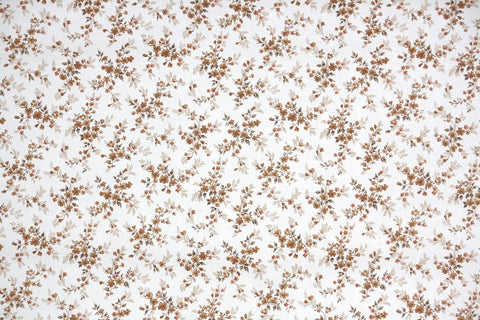 1980s Floral Vintage Wallpaper