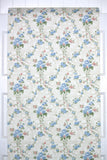 1980s Floral Vintage Wallpaper