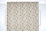 1970s Floral Vintage Wallpaper