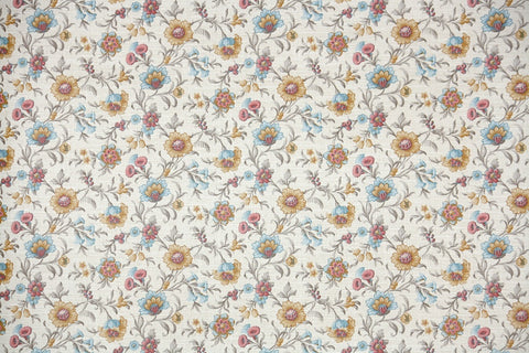 1970s Floral Vintage Wallpaper