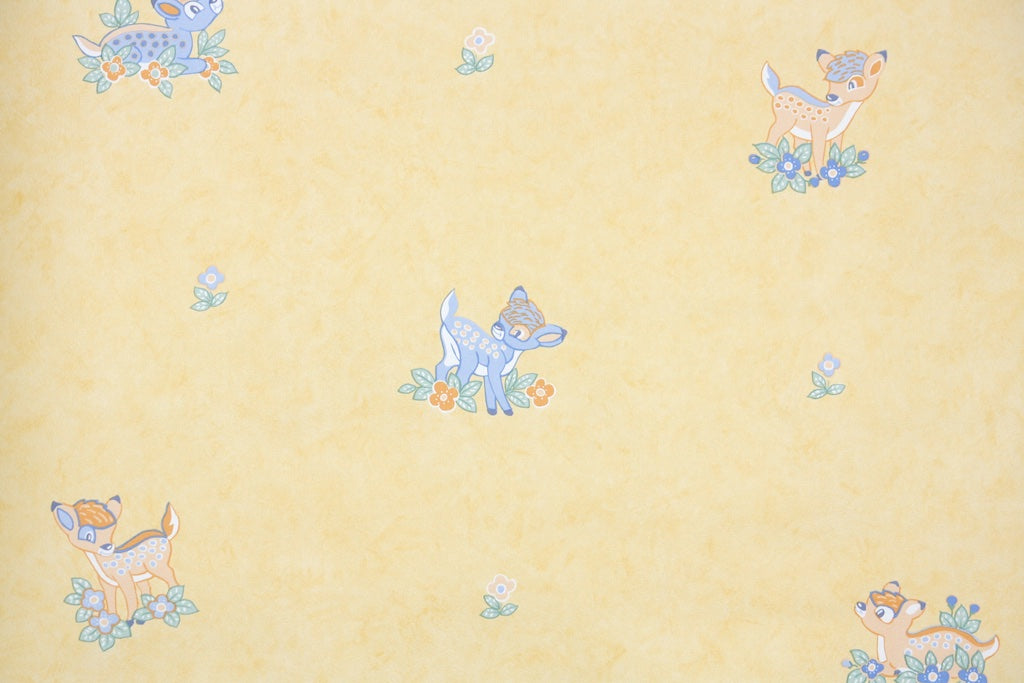 1980s Childrens Vintage Wallpaper