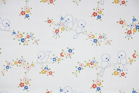 1980s Novelty Vintage Wallpaper
