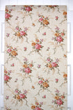 1970s Floral Vintage Wallpaper