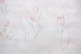 1980s Floral Vintage Wallpaper