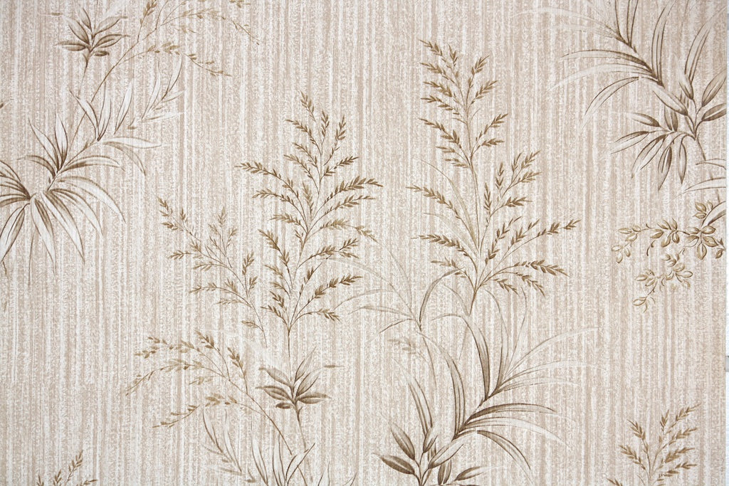 1980s Botanical Vintage Wallpaper