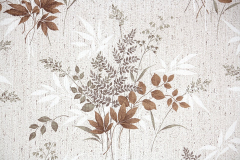 1970s Botanical Vintage Wallpaper