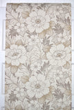 1970s Floral Vintage Wallpaper