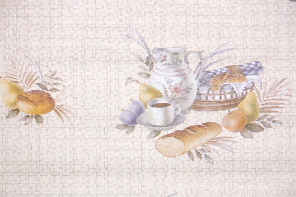 1980s Kitchen Vintage Wallpaper