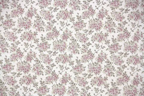 1970s Floral Vintage Wallpaper