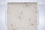 1980s Floral Vintage Wallpaper