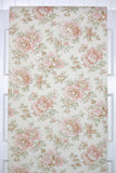 1980s Floral Vintage Wallpaper