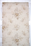 1970s Floral Vintage Wallpaper