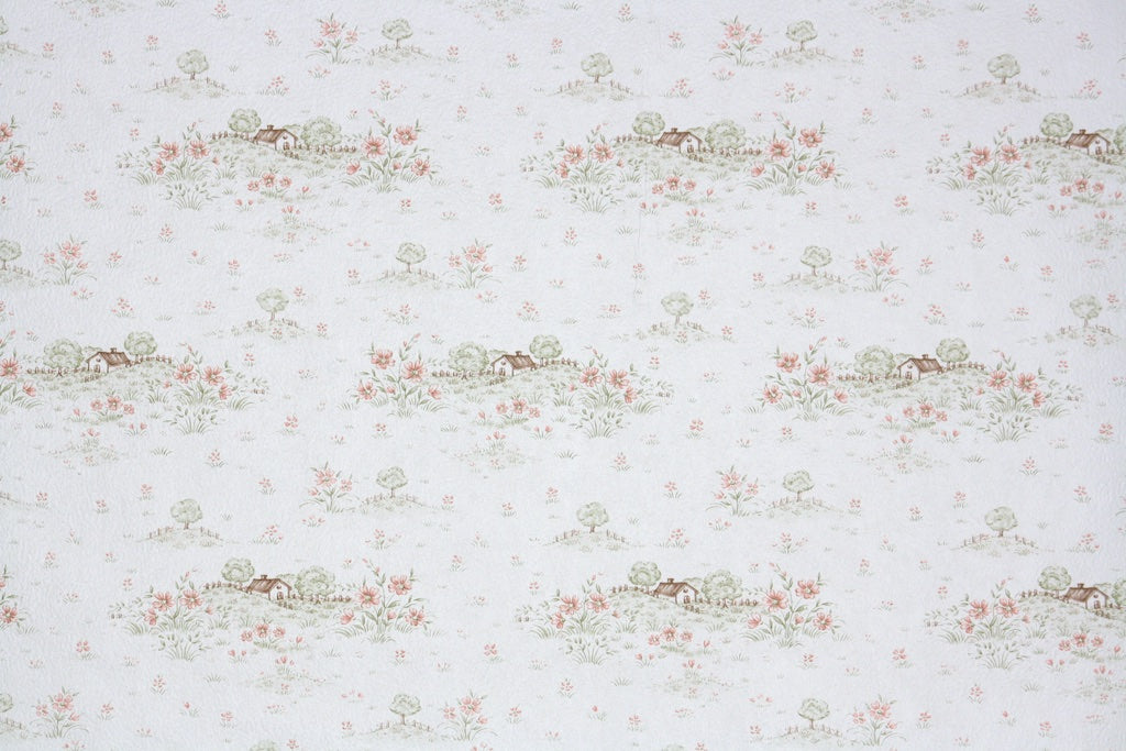 1980s Scenic Vintage Wallpaper