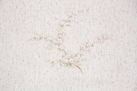 1980s Floral Vintage Wallpaper