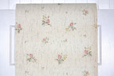 1980s Floral Vintage Wallpaper