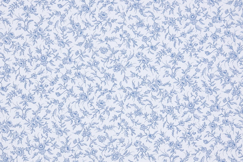 1970s Floral Vintage Wallpaper