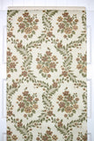 1970s Floral Vintage Wallpaper